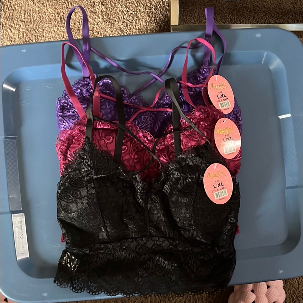 Black Lace Bralette
